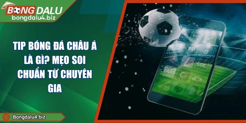 Tip Bóng Đá Châu Á Là Gì? Mẹo Soi Chuẩn Từ Chuyên Gia